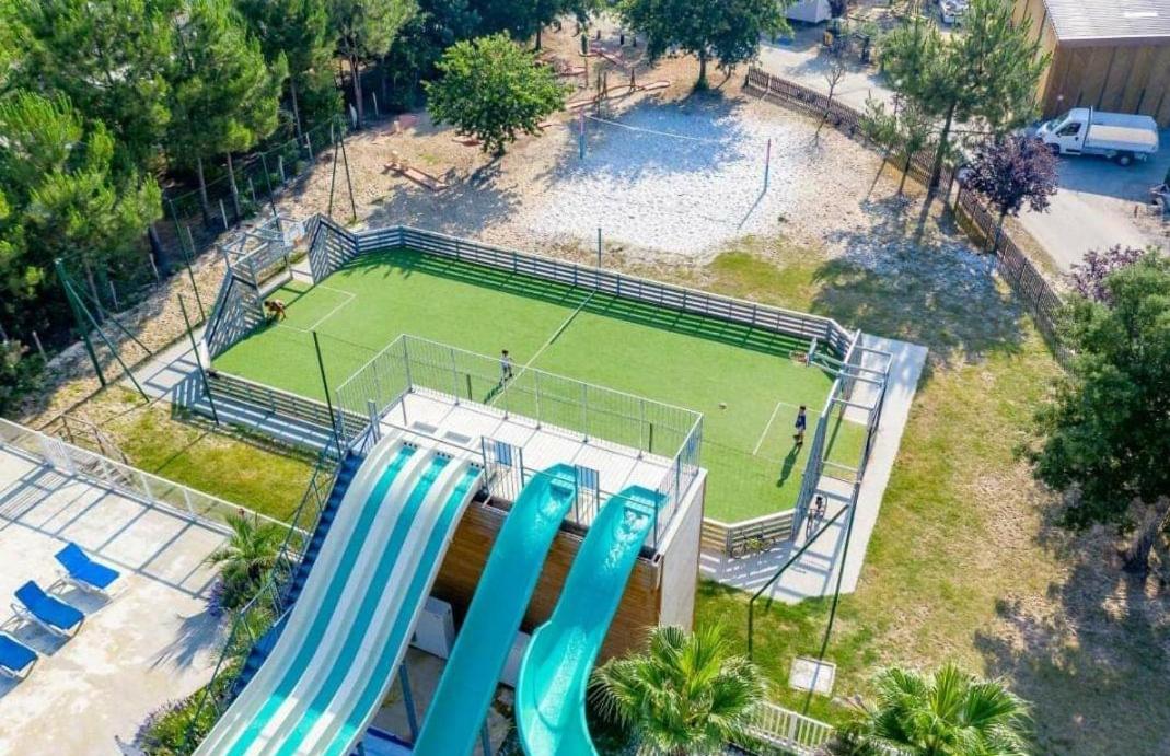 Camping Des Dunes De Contis Mobilhome 3Ch, Saint-Julien-en-Born Exteriér fotografie