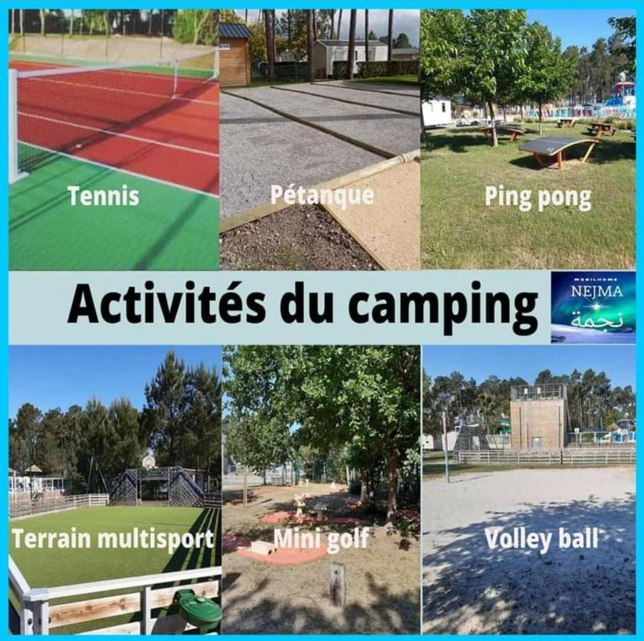 Camping Des Dunes De Contis Mobilhome 3Ch, Saint-Julien-en-Born Exteriér fotografie