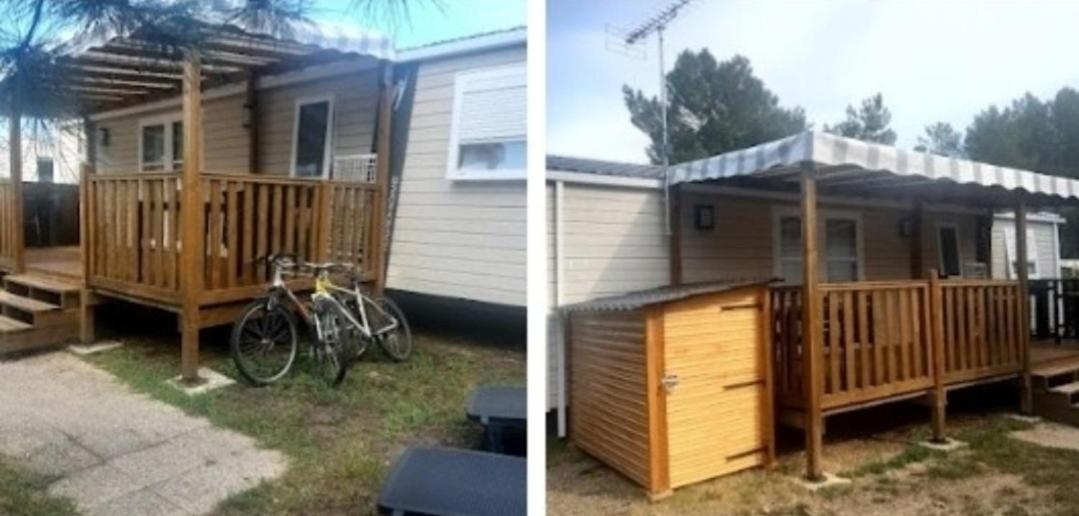 Camping Des Dunes De Contis Mobilhome 3Ch, Saint-Julien-en-Born Exteriér fotografie